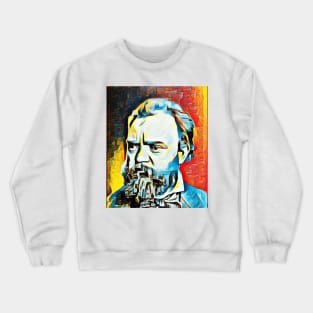 Antonín Dvořák Abstract Portrait | Antonín Dvořák Artwork 2 Crewneck Sweatshirt